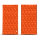 Estojo para óculos maleável com fecho magnético - Griffe 1 - Orange fluo - Couture