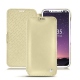 Lederschutzhülle Apple iPhone X - Beige ( Nappa - Pantone 7502C ) 