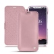 가죽 커버 Apple iPhone X - Rose ( Nappa - Pantone 2365C ) 