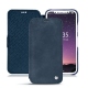 Funda de piel Apple iPhone X - Jean vintage ( Roughtcut - Pantone 285U  ) 