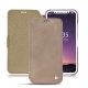 가죽 커버 Apple iPhone X - Taupe vintage ( Pantone 7530C ) 