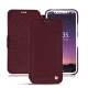 Capa em pele Apple iPhone X - Lie de vin ( Pantone 5115C ) 