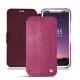 Funda de piel Apple iPhone X - Serpent ciclamino