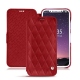 Funda de piel Apple iPhone X - Rouge - Couture ( Nappa - Pantone 199C ) 