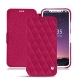 가죽 커버 Apple iPhone X - Rose fluo - Couture