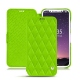 가죽 커버 Apple iPhone X - Vert fluo - Couture