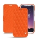 가죽 커버 Apple iPhone X - Orange fluo - Couture