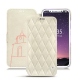 Funda de piel Apple iPhone X - Blanc escumo - Couture