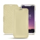 Capa em pele Apple iPhone X - Beige PU