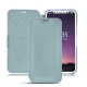 Capa em pele Apple iPhone X - Bleu Ciel PU