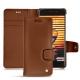 Meizu Pro 7 leather case - Marron ( Nappa - Pantone 1615C ) 