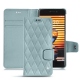 Funda de piel Meizu Pro 7 - Bleu ciel - Couture ( Nappa - Pantone 277C ) 