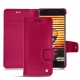 Housse cuir Meizu Pro 7 - Rose fluo