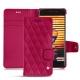 Meizu Pro 7 leather case - Rose fluo - Couture