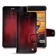 Meizu Pro 7 leather case - Rouge Patine
