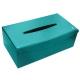 Caja de pañuelos - Rectangular - Griffe 1 - Bleu fluo