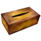 Box für Taschentücher - Rechteckig - Griffe 1 - Doré Patine
