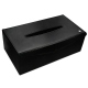 Caja de pañuelos - Rectangular - Griffe 1 - Negre poudro