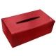Caja de pañuelos - Rectangular - Griffe 1 - Rouge troupelenc