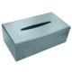 Boite à mouchoirs  - Rectangulaire - Griffe 1 - Bleu ciel PU