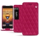 Custodia in pelle Meizu Pro 7 - Rose fluo - Couture