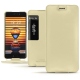 Capa em pele Meizu Pro 7 - Beige PU