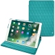 Apple iPad Pro 10,5" leather case - Bleu fluo - Couture