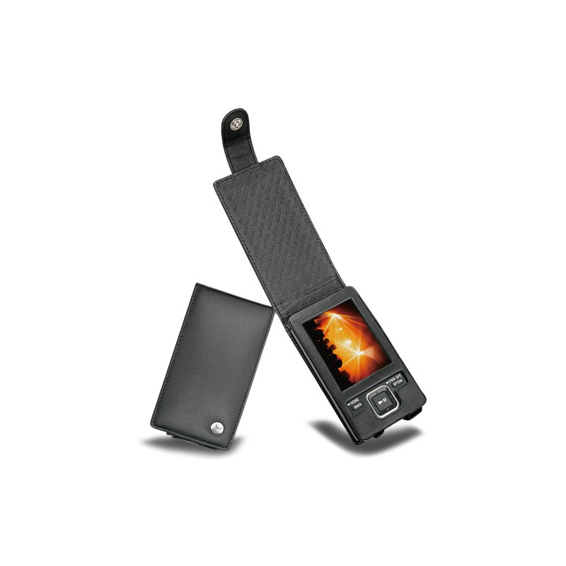 Sony NWZ-A820  leather case - Noir ( Nappa - Black ) 