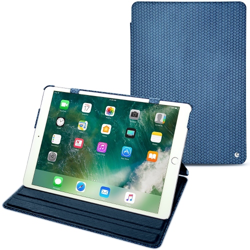 Housse cuir Apple iPad Pro 10,5'Abaca ishia ( Pantone #395775 ) 