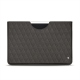 Apple iPad Pro 10,5" leather pouch - Anthracite - Couture ( Pantone 424C ) 