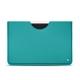 Apple iPad Pro 10,5" leather pouch - Bleu fluo