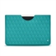 Apple iPad Pro 10,5" leather pouch - Bleu fluo - Couture