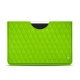 Capa em pele Apple iPad Pro 10,5" - Vert fluo - Couture