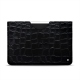 Apple iPad Pro 10,5" leather pouch - Crocodile nero