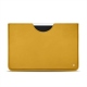 Apple iPad Pro 10,5" leather pouch - Jaune soulèu