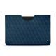 Apple iPad Pro 10,5" leather pouch - Blu mediterran - Couture
