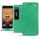 Lederschutzhülle Meizu Pro 7 Plus - Menthe vintage ( Pantone 562C ) 