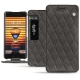 Capa em pele Meizu Pro 7 Plus - Anthracite - Couture ( Pantone 424C ) 