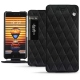 Capa em pele Meizu Pro 7 Plus - Negre poudro - Couture