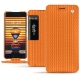 Housse cuir Meizu Pro 7 Plus - Abaca arancio