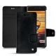 Meizu Pro 7 Plus leather case - Dark vintage ( Roughtcut - Black#5256 ) 