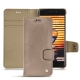 Meizu Pro 7 Plus leather case - Taupe vintage ( Pantone 7530C ) 