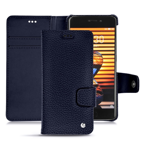 Meizu Pro 7 Plus leather caseCobalt ( Pantone #2b253f ) 