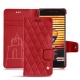 Meizu Pro 7 Plus leather case - Rouge troupelenc - Couture