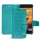 Capa em pele Meizu Pro 7 Plus - Bleu fluo - Couture