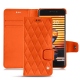 Capa em pele Meizu Pro 7 Plus - Orange fluo - Couture