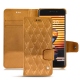 Meizu Pro 7 Plus leather case - Or Maïa - Couture
