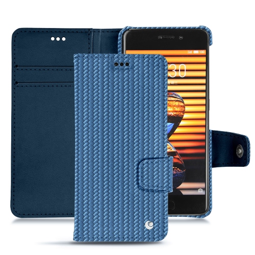 硬质真皮保护套 Meizu Pro 7 PlusAbaca ishia ( Pantone #395775 ) 