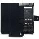 Housse cuir Blackberry Keyone - Noir élégant