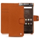 Capa em pele Blackberry Keyone - Orange vibrant
